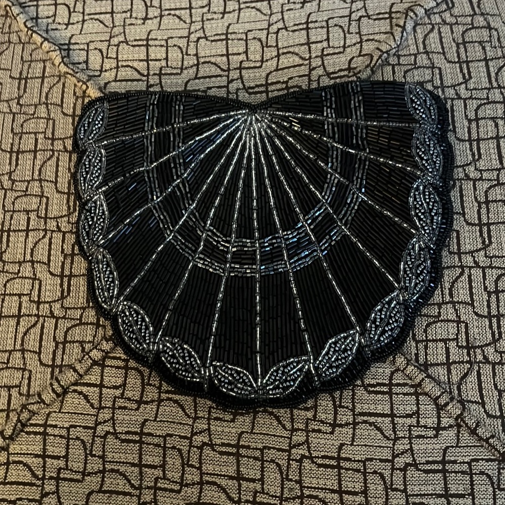 Beaded evening bag